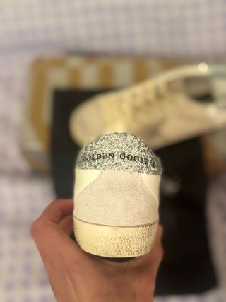 Golden Goose Prateadas Tamanho 35