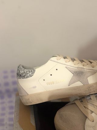 Golden Goose Prateadas Tamanho 35