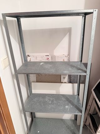 Estantería Metálica Gris 60cm