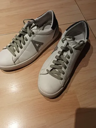 Botines Álvaro Moreno blancos talla 40