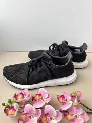 Zapatillas Adidas Talla 40.5 Negras/Gris