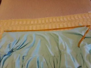 Parte de abajo vestido o falda flamenca