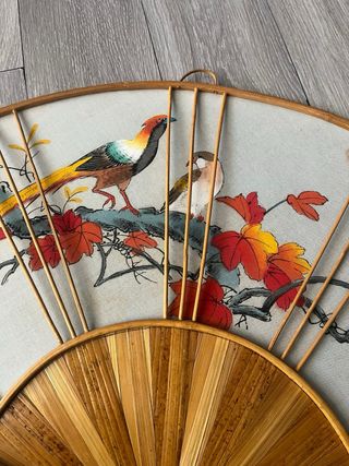 Ventaglio Cinese Decorativo Vintage