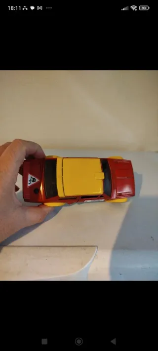 Fiat Abarth Rally Bburago 1:24