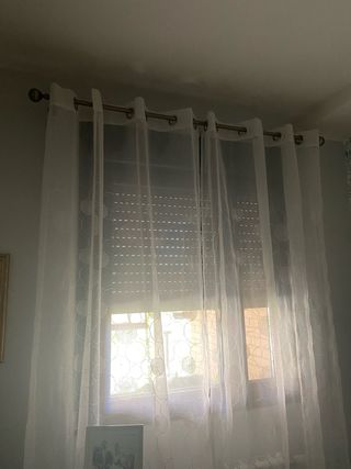 Barra Cortina Dorada con Terminales