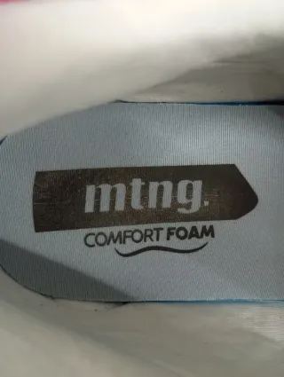 Zapatillas Mustang Hombre Gris y Blanco