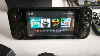 Nintendo Switch V1 muchos accesorios