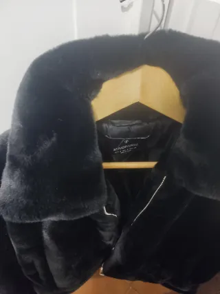 Nueva chaqueta pelo Stradivarius extrasuave