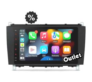 UF RADIO GPS ANDROID 12 MERCEDES W639 03-06 W203 00-04 W168