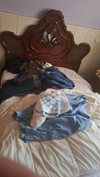 Dormitorio completo madera