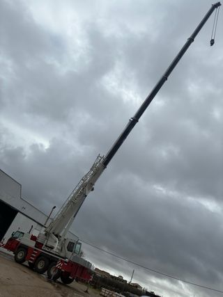 Servicio de grúa móvil autopropulsada