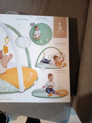 Gimnasio Bebé Sophie La Girafe Reverso