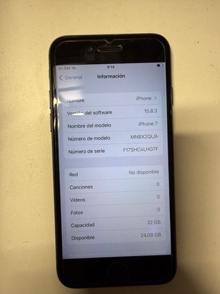 iPhone 7 32GB Negro