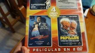 Pack 4 Películas DVD: Capricornio Uno + Papillon