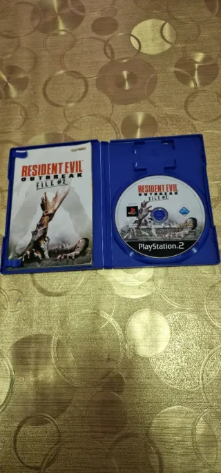 Resident Evil Outbreak 1 y 2 PS2