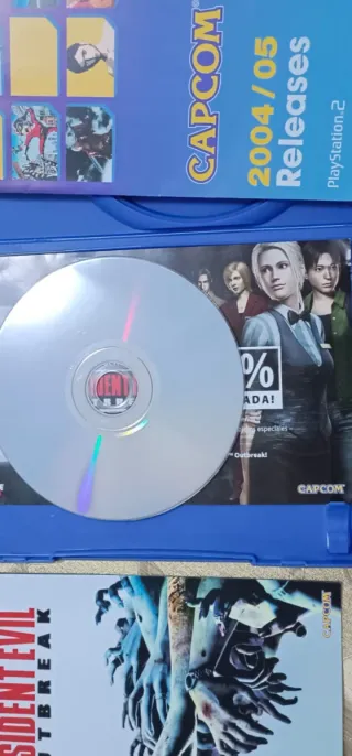 Resident Evil Outbreak 1 y 2 PS2