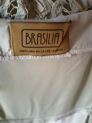 Vestido verde con encaje