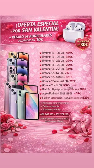 iPhone 14 128GB garantía 2 años