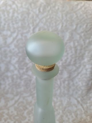 Conjunto 2 Botellas Cristal Licor Verdes