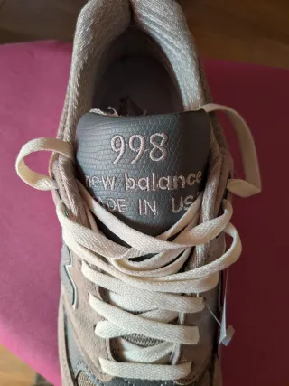 Zapatillas New Balance 998 Beige/Gris