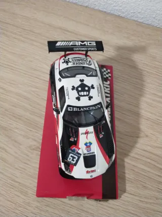 Coche Scalextric AMG Plunder Pirates. Mercedes Ben