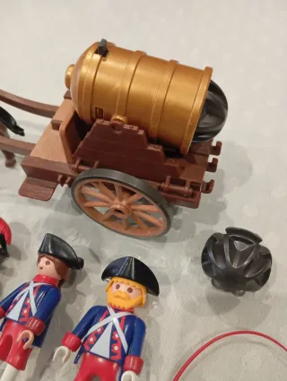 Playmobil Carro Artillería Napoleónico Francés