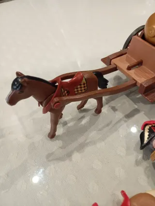 Playmobil Carro Artillería Napoleónico Francés