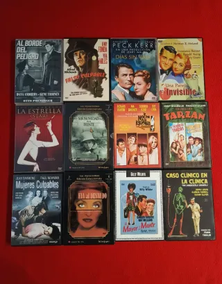 Dvd cine clásico a 7€ unidad