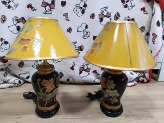 Lámparas de mesa decorativas Vintage