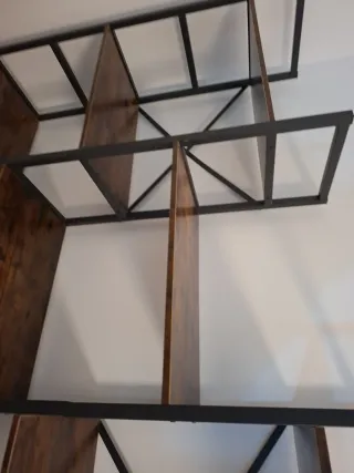 Scaffale in Ferro e Legno