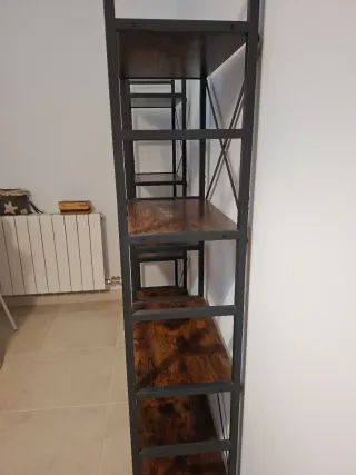 Scaffale in Ferro e Legno