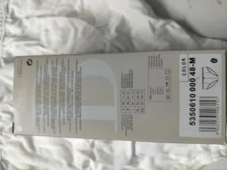 Slip abierto Punto Blanco Talla M Blanco