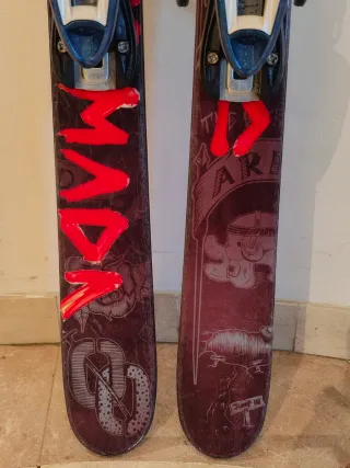 Esquís Armada Freestyle 135cm + Fijaciones Look