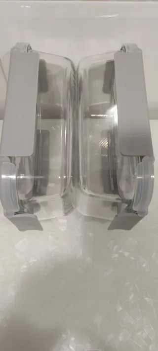 VIDRIO BOROSILICATO-Contenedores HERMÉTICOS-NUEVOS