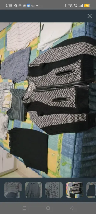 Lote Ropa Talla 44 (XXL) Vestido Estampado