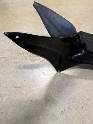 Carenado, colín Fibra CBR600RR 07-08 Negro