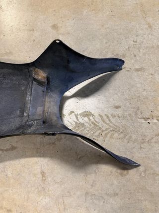 Carenado, colín Fibra CBR600RR 07-08 Negro