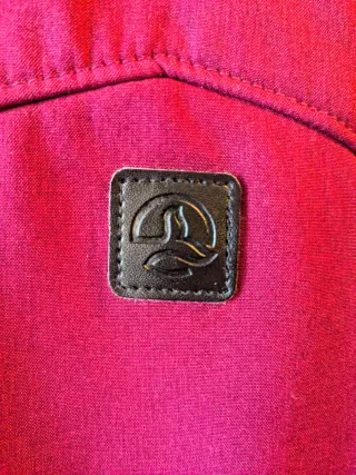 Chaqueta Ternua Softshell Hombre Roja