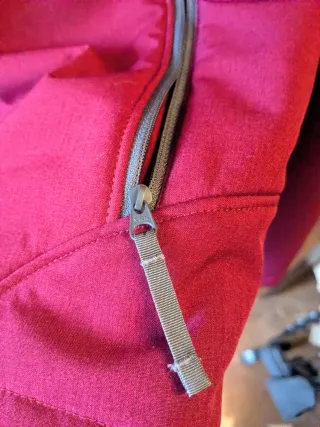 Chaqueta Ternua Softshell Hombre Roja