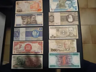 Lotto Banconote Estere e Italiane