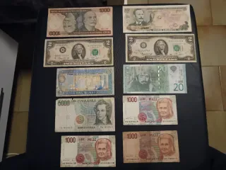 Lotto Banconote Estere e Italiane