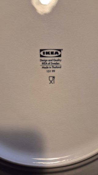 Servizio Piatti Ikea fuori produzione non complet