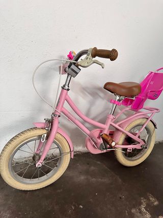 Bicicleta infantil rosa