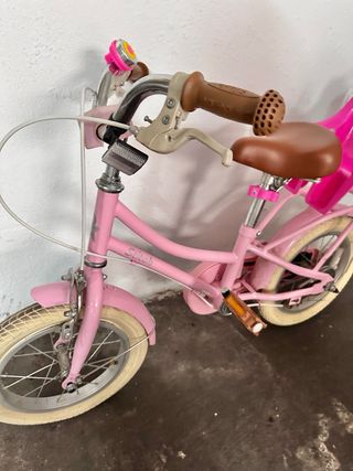 Bicicleta infantil rosa