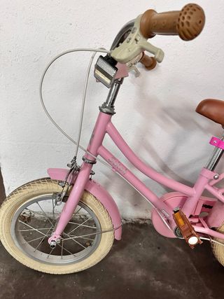 Bicicleta infantil rosa