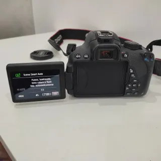 Canon EOS 700D Reflex Fotocamera scatola e custodi