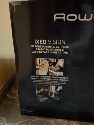 Rowenta IXEO Vision 2en1 Plancha Cepillo Vapor