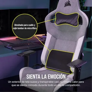 Silla Gaming Corsair T3 Rush NUEVA