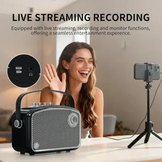 Altavoz Bluetooth 120W HiFi Potente