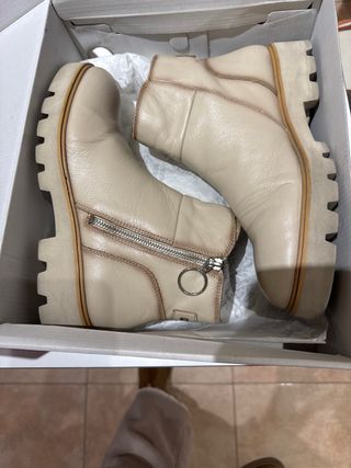 Botines Pikolinos Beige Mujer